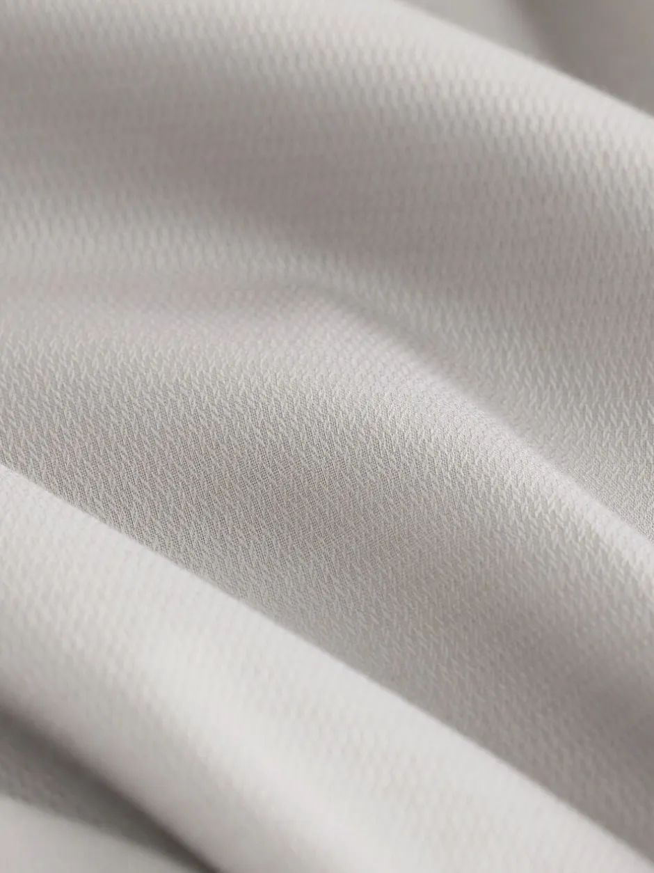 Formele Overhemden*Next Naturel bruin - Slim Fit - Onderhoudsvriendelijk, getextureerd, slim fit overhemd met enkele manchet