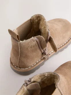 Boots*Next Naturel bruin - Suède Chelsea-laars