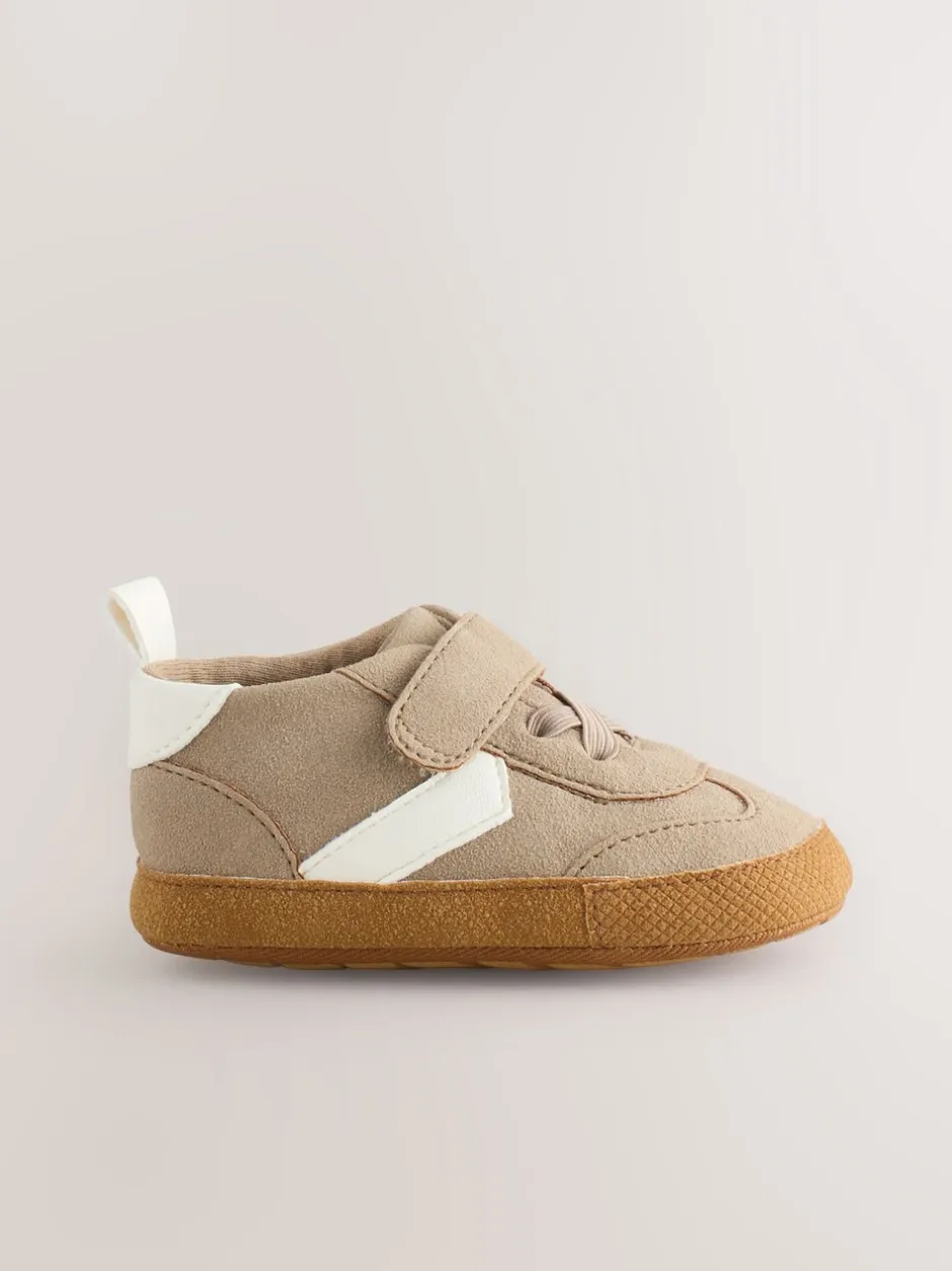 Babyschoenen|Sneakers|Next - Touch Fastening Baby Trainers (0-2mths) Naturel bruin