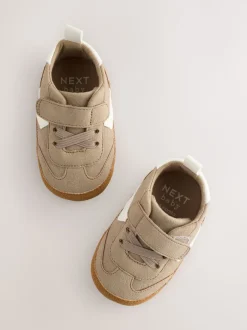 Babyschoenen|Sneakers|Next - Touch Fastening Baby Trainers (0-2mths) Naturel bruin