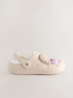 Pantoffels|Next - Pantoffelklompen Naturel brunch