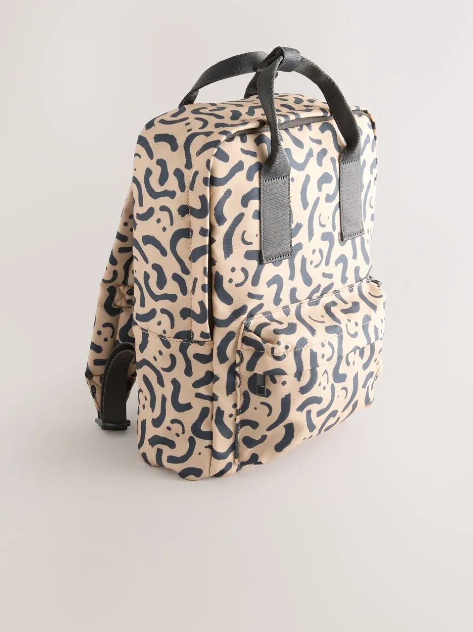 Tassen*Next - Rugzak Naturel camouflage met smiley