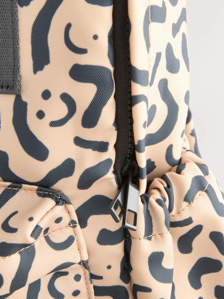 Tassen*Next - Rugzak Naturel camouflage met smiley