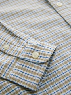 Shirts|Next Naturel met gingham-ruit - Oxford overhemd (3-16 jr)