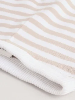 Gebreide Kleding|Next Naturel met strepen - Gebreide top- en leggingset (0 mnd - 2 jr)