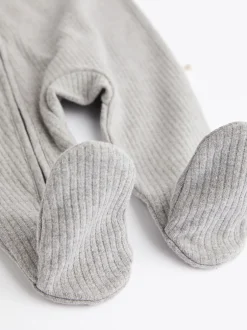 Babypakjes En Babypyjama's|Next Naturel Milk Club - Set van 3 babyslaapzakjes met tweewegrits van 100% katoen (0 mnd - 2 jr)