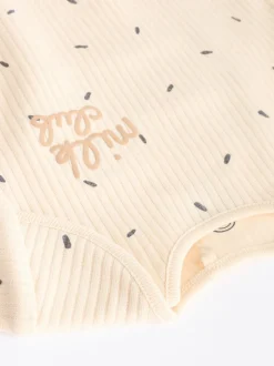 Rompertjes En Hemdjes|Rompertjes En Hemdjes|Next Naturel Milk Club - Set van 3 babyrompertjes