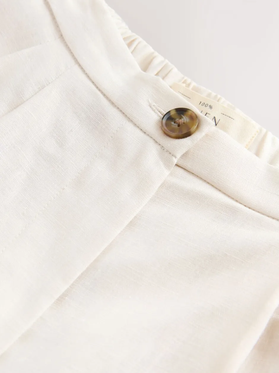 Shorts|Next Natuurlijk - 100% linnen bermudashort