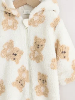 Jassen, Jacks En Kinderwagenpakjes|Jassen En Jacks*Next Natuurlijk - Bear Borg babypakje met all-over print (0-18mnd)