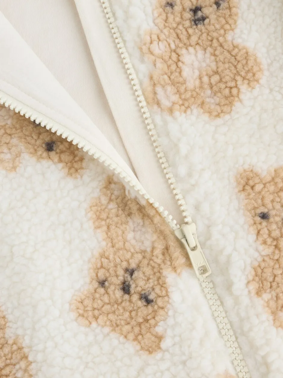 Jassen, Jacks En Kinderwagenpakjes|Jassen En Jacks*Next Natuurlijk - Bear Borg babypakje met all-over print (0-18mnd)