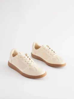 Ruimvallend En Extraruimvallend|Sneakers*Next Natuurlijk - Sneaker met veters