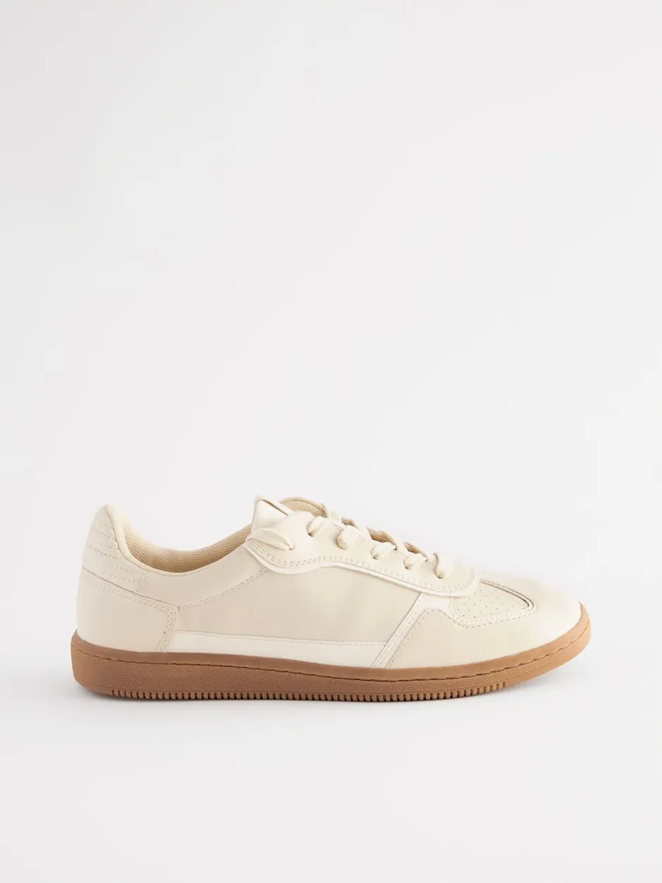 Ruimvallend En Extraruimvallend|Sneakers*Next Natuurlijk - Sneaker met veters