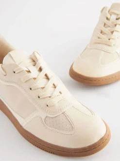 Ruimvallend En Extraruimvallend|Sneakers*Next Natuurlijk - Sneaker met veters