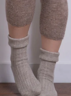 Sokken En Panty's*Totes - damessokken van kasjmiermix voor de winter Natuurlijk