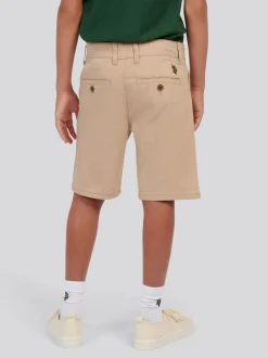Shorts*U.S. Polo Assn - Classic Chino Shorts Natuurlijk