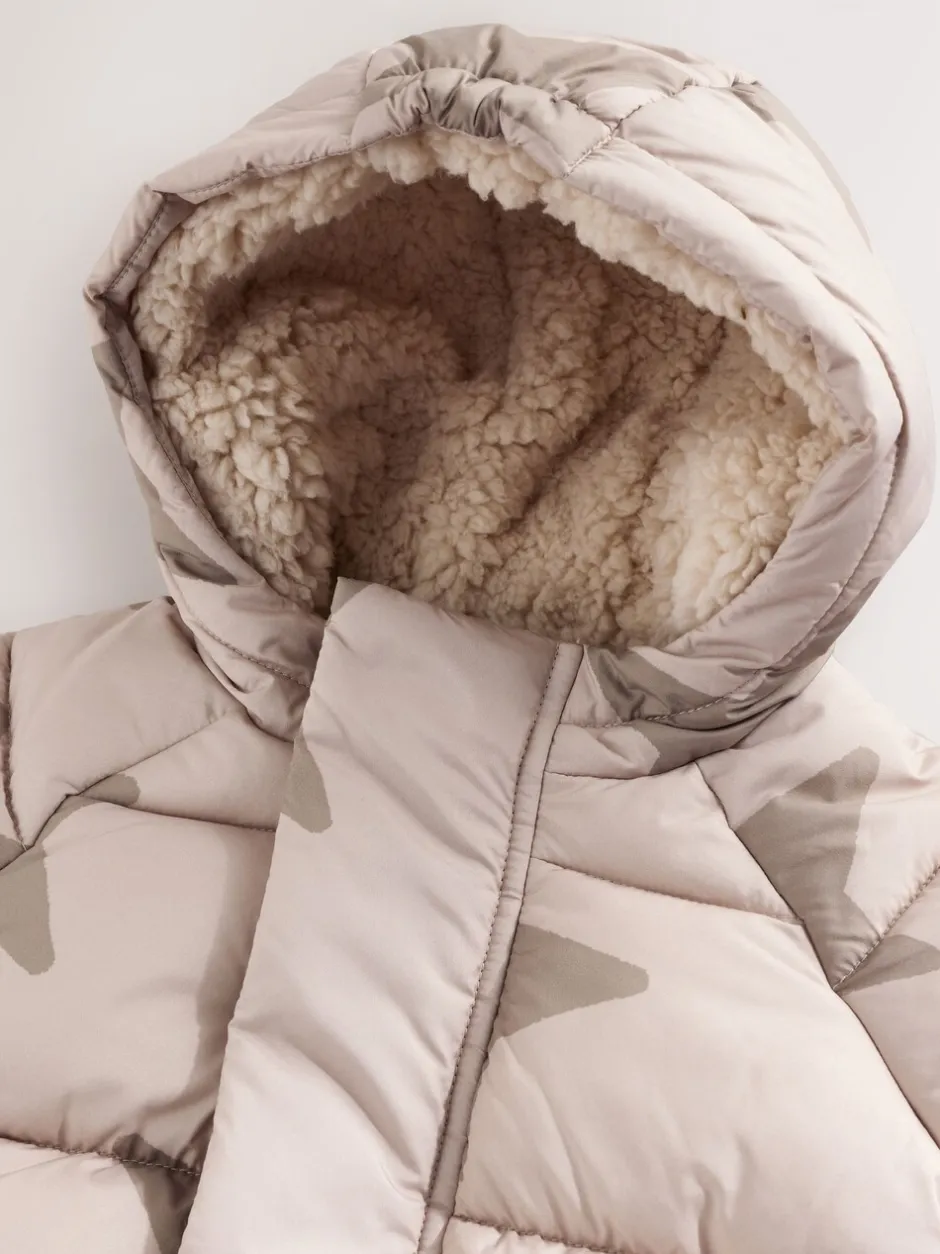 Jassen, Jacks En Kinderwagenpakjes|Jassen En Jacks*Next - Baby pufferjack (0mnd -2jr) Natuurlijk ster all-over print.