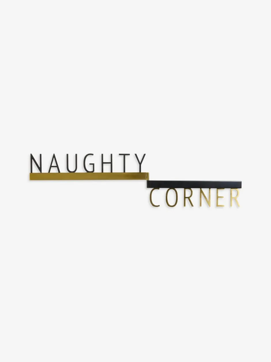 Canvassen En Kunst Voor Aan De Wand|Next Naughty Corner Metal Folding Wall Sign