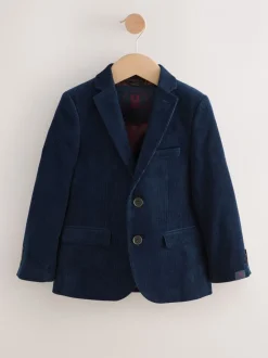 Kostuums En Herenvesten*Next - Blazer (3-16yrs) Navy Blue Corduroy