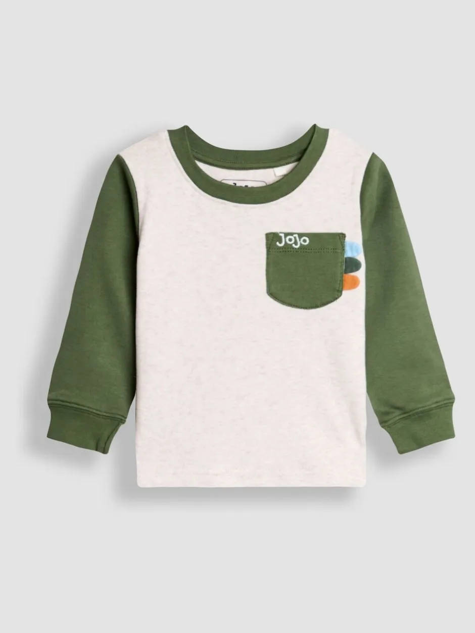Pyjama's*Jojo Maman Bébé - Mix And Match 2 Pack Pyjamas Navy Dinosaur Character