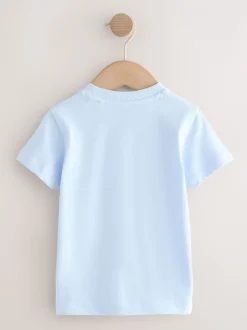 T-Shirts|Tops*Next - Verpakking van 3 T-shirts met korte mouwen en applicatie (3mnd-7jaar) Navy Sea Animal