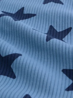 Rompertjes En Hemdjes|Rompertjes En Hemdjes*Next Navy Star - Set van 5 rompertjes met lange mouwen