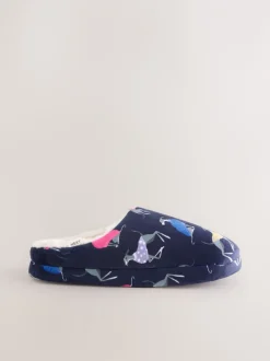 Pantoffels|Next Navy Whippet - Pantoffelmuiltjes