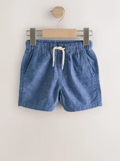 Shorts|Shorts*Next Navy/Stone/Chambray Blue - Verpakking van 3 pull-on broekjes (3mnd -7jr)
