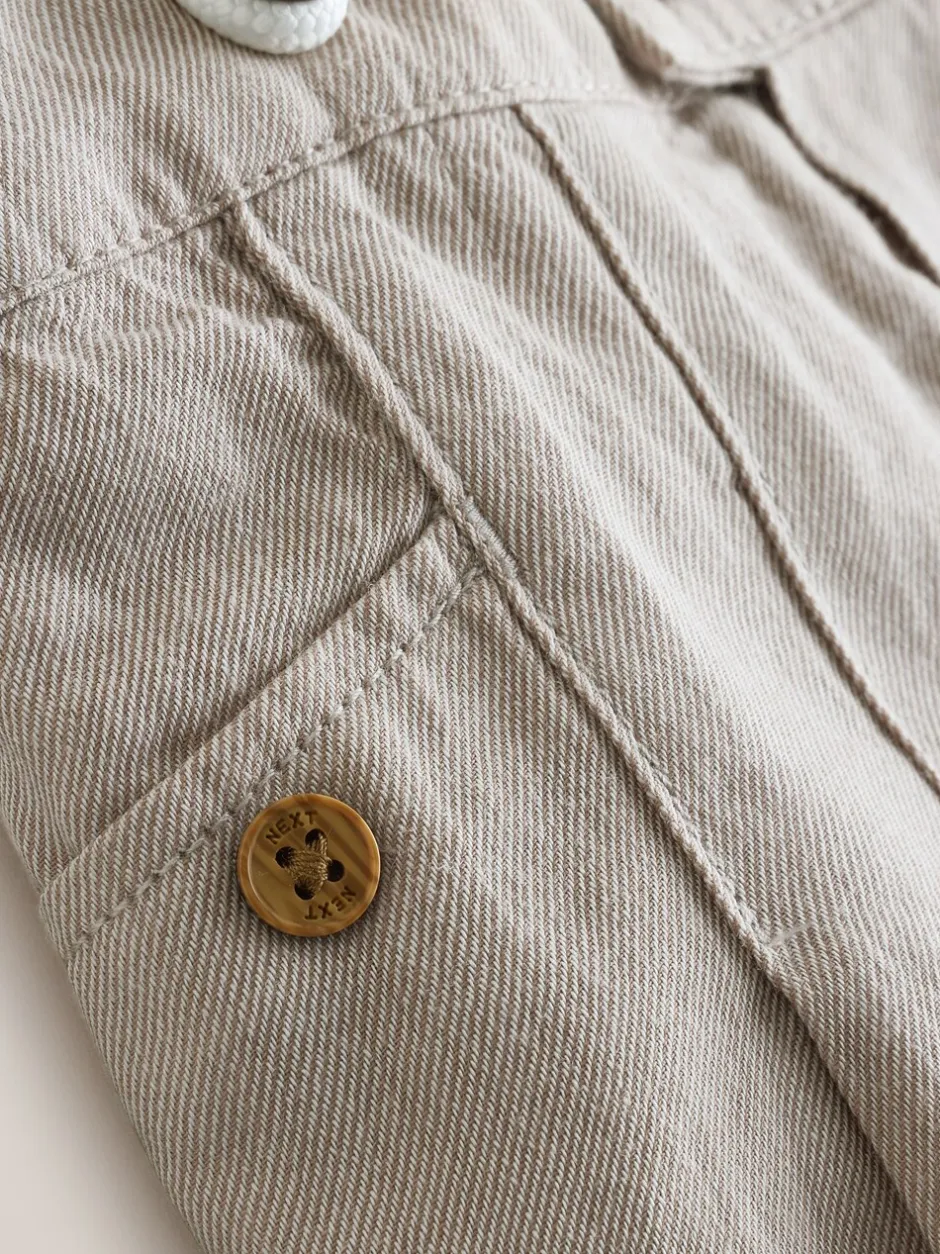 Shirts*Next Neutraal - 3 -delige babyset van overhemd, broek en bretels (0mnd-2jr)