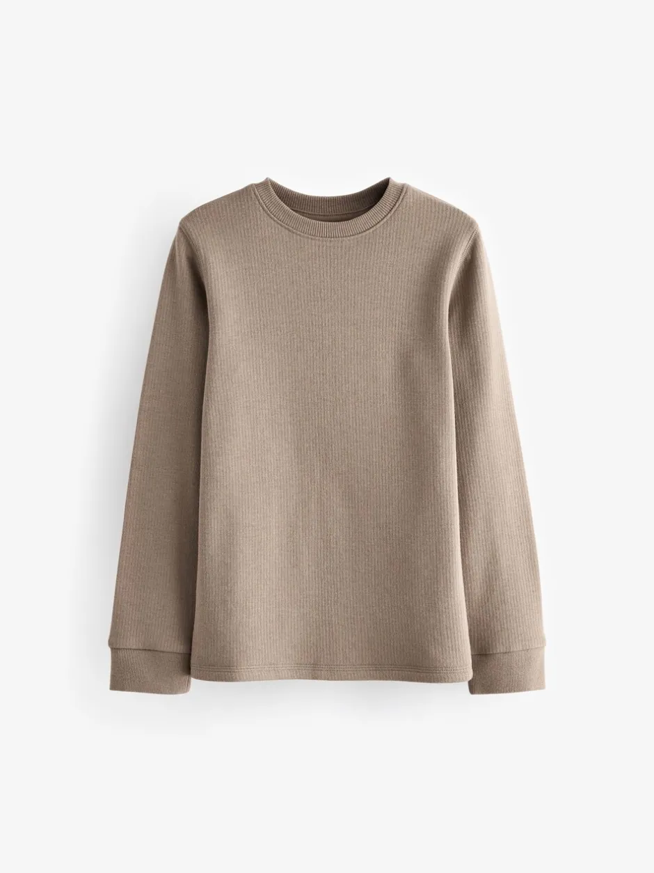 Ondergoed|Nachtkleding En Pyjama's|Next Neutraal - 2 -pack thermische tops met lange mouwen (2-16jr)