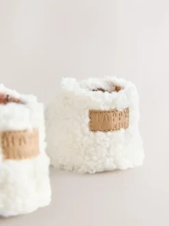 Boots*Next - Baby Cosy Boots met Klittenbandsluiting (0-18maanden) Neutraal