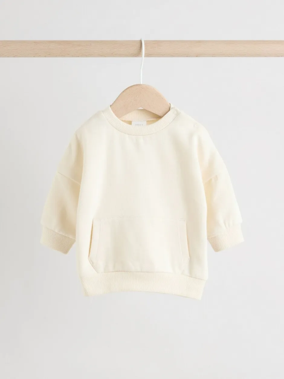 Joggingbroeken|Sweaters En Hoody´S|Next Neutraal - Baby Sweatshirt en Joggingbroeken Set 6 stuks (0mnd-3jaar)