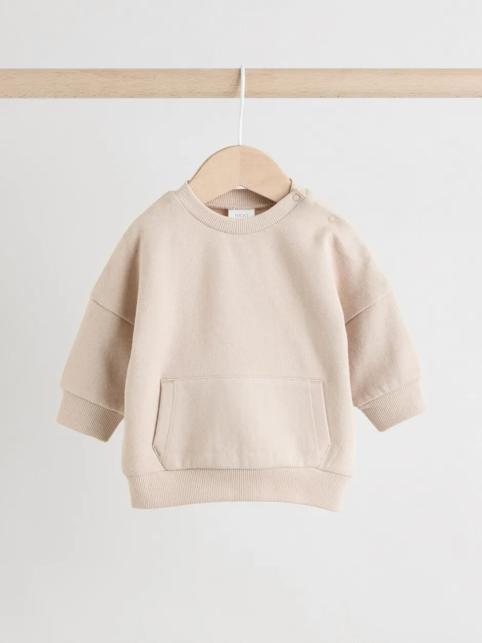 Joggingbroeken|Sweaters En Hoody´S|Next Neutraal - Baby Sweatshirt en Joggingbroeken Set 6 stuks (0mnd-3jaar)