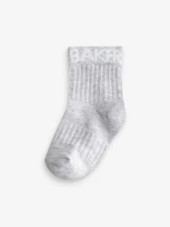 Sokken En Panty's|Sokken*Baker by Ted Baker - babysokken verpakking van 5 Neutraal