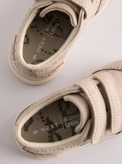 Gelegenheidskleding|Next - Brogue schoenen met klittenbandsluiting Neutraal