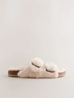Pantoffels*Next - Footbed Comfort Slippers Neutraal