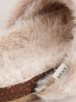 Pantoffels*Next - Footbed Comfort Slippers Neutraal