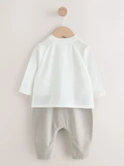 Rompertjes En Tuinbroeken|Babypakjes En Babypyjama's|Next - Gelegenheidsrompertje voor baby's (0mnd -2jr) Neutraal