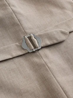 Vesten*Next - Gilet van linnenmix met textuur Neutraal