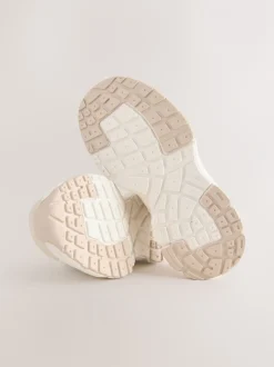Sneakers|Next Neutraal - Grove vetersneakers