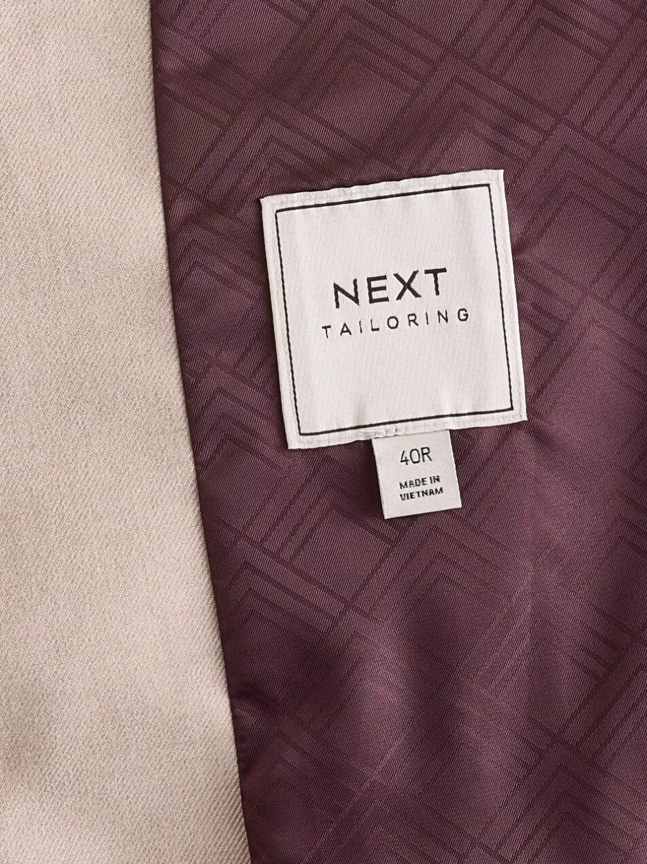Vesten*Next - Herenvest van flanellen kostuum Neutraal