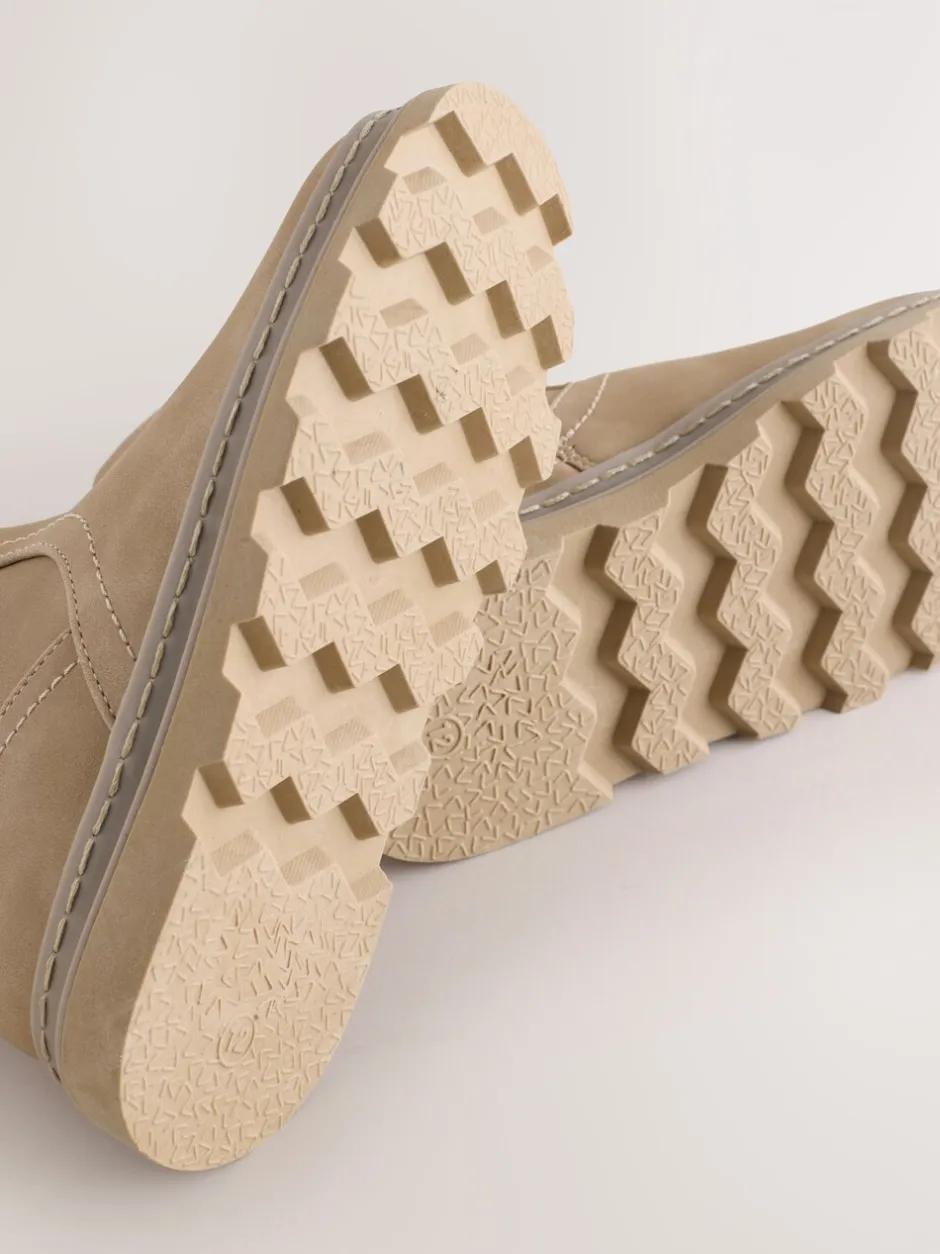 Boots|Next - Laarzen met kwastjes en gevoerd met imitatiebont Neutraal