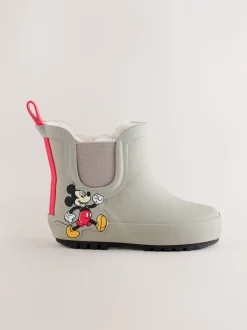 Laarzen*Next Neutraal - Mickey Mouse warme gevoerde enkellaarzen