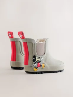 Laarzen*Next Neutraal - Mickey Mouse warme gevoerde enkellaarzen