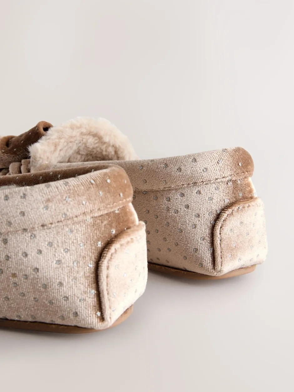 Pantoffels*Next Neutraal - Moccasinpantoffels