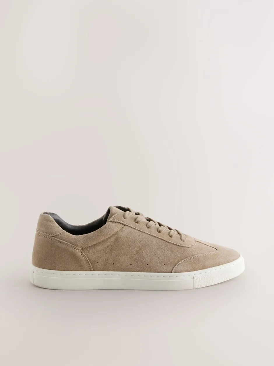 Schoenen*Next - Modieuze suède sneakers Neutraal