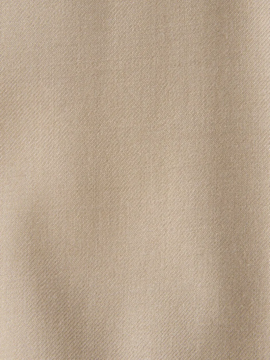 Formele Broek|Next - Normale Pasvorm - Signature - 100% Wollen broek met Motion Flex-tailleband Neutraal