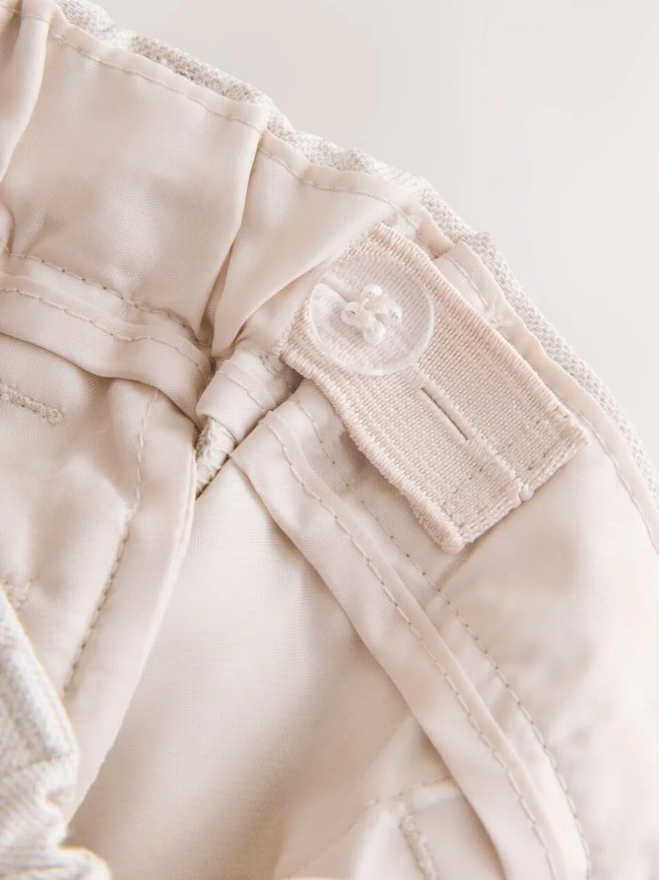 Gelegenheidskleding|Kostuums En Herenvesten|Next Neutraal - Set met gilet, overhemd, korte broek & stropdas (3mnd-9jr)