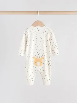 Babypakjes En Babypyjama's*Next - Set van 3 baby pyjama's zonder voetjes met figuurtjes (0mnd-3jr) Neutraal