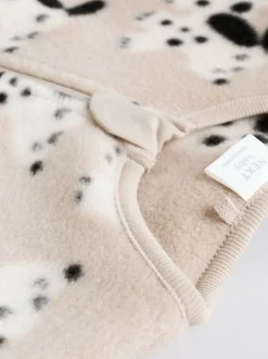 Babypakjes En Babypyjama's|Next - Set van 2 baby-onesies van microfleece met tweewegrits Neutraal