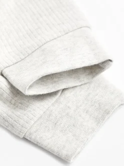 Multipacks|Babypakjes En Babypyjama's|Next Neutraal - Set van 3 voetloze babypyjama's met 2-weg rits van 100% katoen (0 mnd - 3 jr)